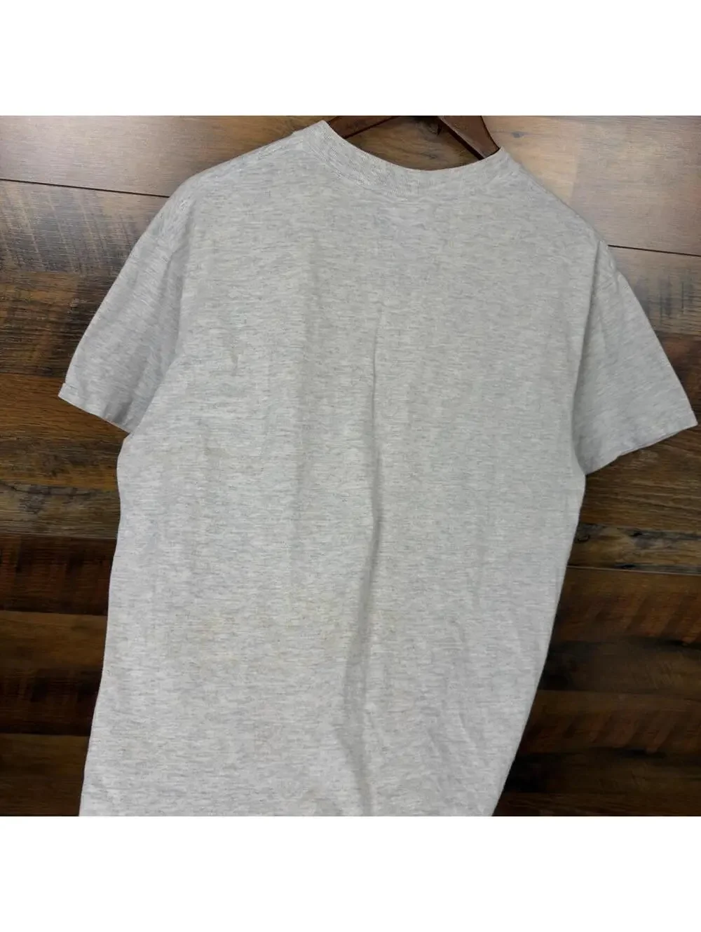 Vintage 90s Nike Just Do It T-Shirt Large Made in USA Gray Swoosh Spellout